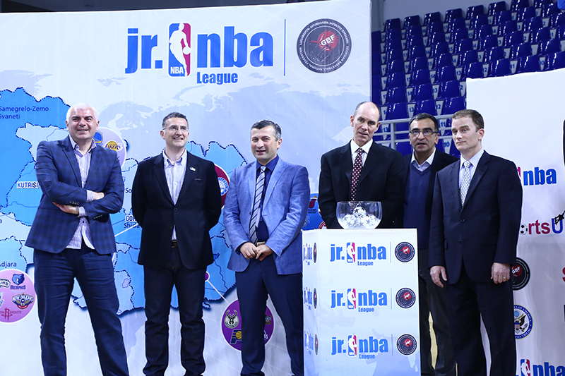 NBA და კალათბურთის ეროვნული ფედერაცია „JR.NBA – GBF ლიგას“ იწყებენ