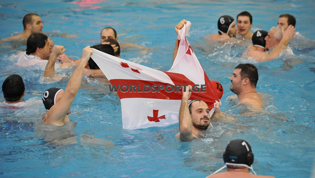 მილოცვა საქართველოს წყალბურთელთა ეროვნულ ნაკრებს