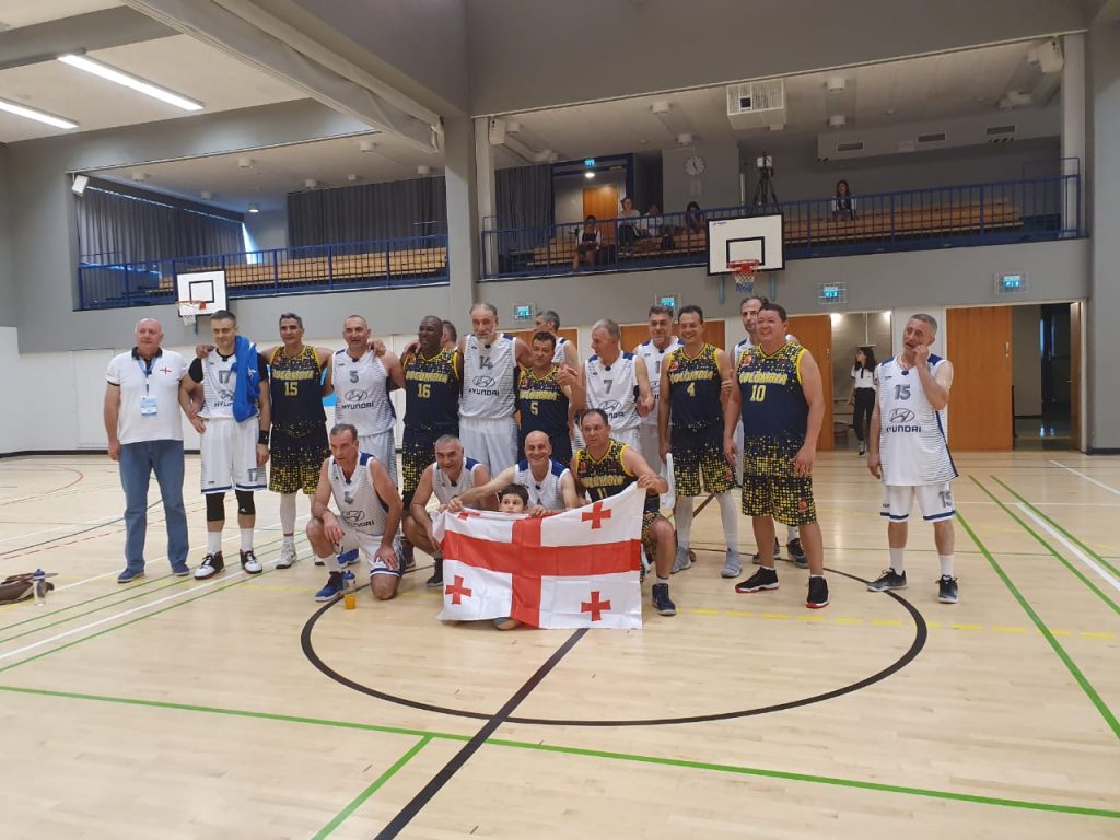 Georgian Veterans’ team lost with Italy 