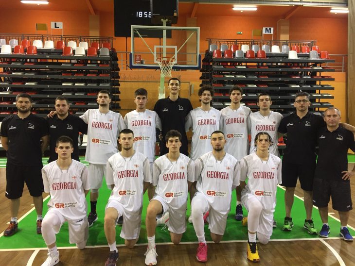 Georgian U18 team lost with Latvia 71:72