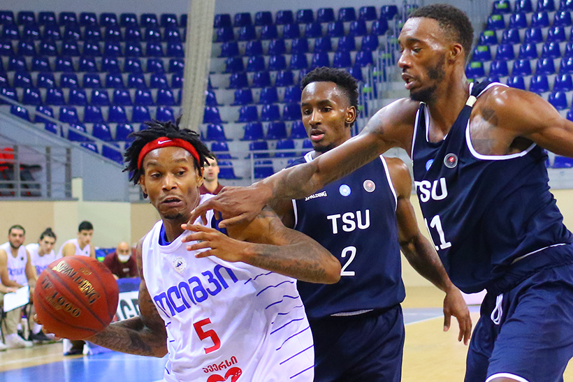 Olimpi's first victory in the Superleague was against TSU