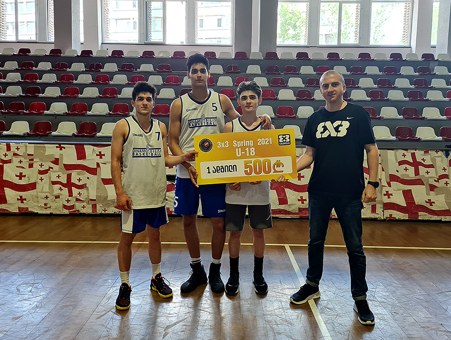 The sports complex Arena hosted 3x3 basketball tournaments
