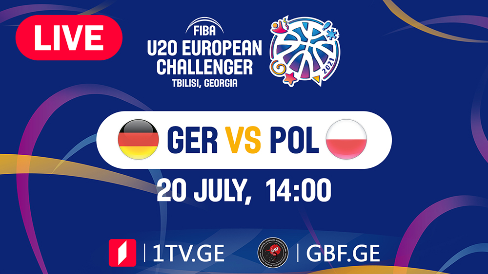 LIVE!   Germany vs Poland    #FIBAU20EUROPE