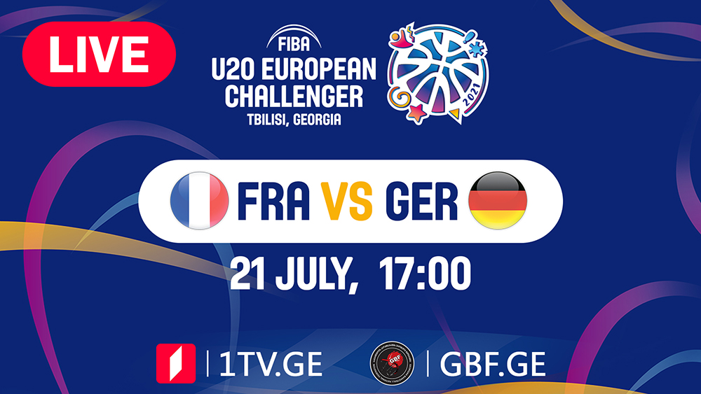 LIVE! France VS Germany #FIBAU20EUROPE