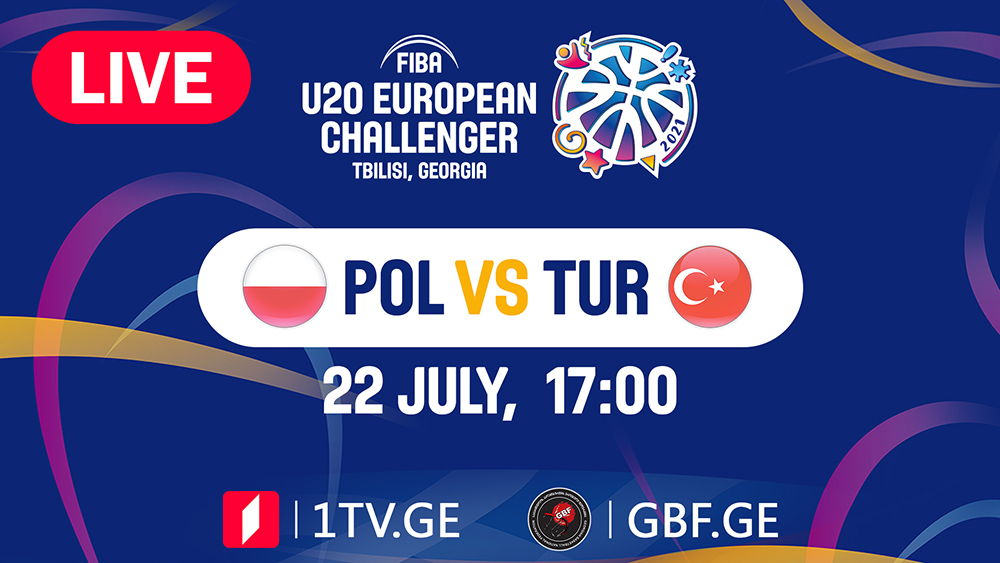 LIVE! Poland VS Turkey #FIBAU20EUROPE