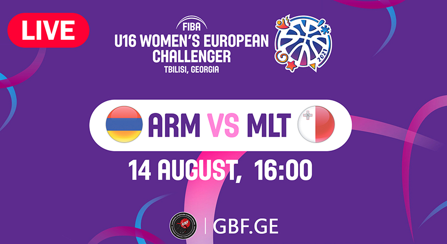 LIVE!  Armenia VS Malta  #FIBAU16EUROPE