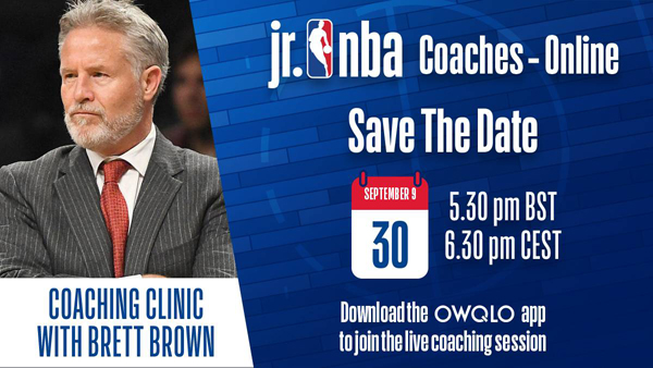Jr. NBA Coaches - Online with Brett Brown