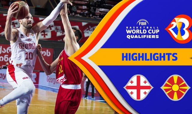 Important high win for Georgia vs. North Macedonia | Basketball Highlights – #FIBAWC 2023 Qualifiers
