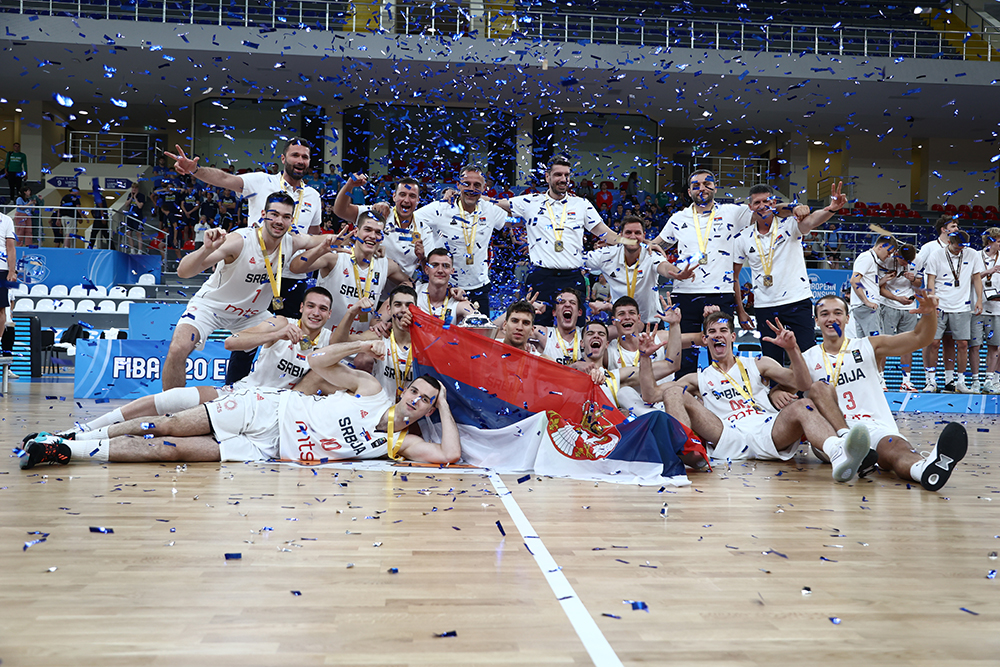 Serbia captured the FIBA U20 European Championship, Division B title in Tbilisi.