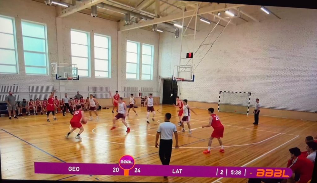 Georgian U18 Team Held 3 Sparing Games in Latvia