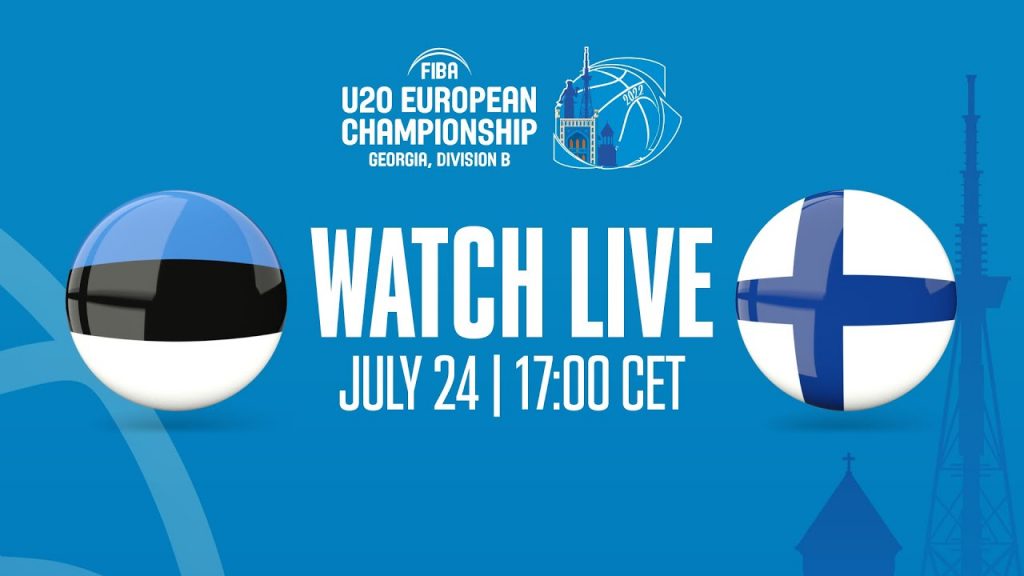 LIVE | მატჩი მესამე ადგილისთვის: ესტონეთი v ფინეთი | FIBA-ს 20-წლამდელთა ევროპის ჩემპიონატი