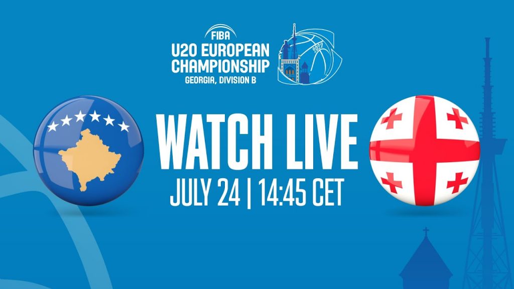 LIVE | კოსოვო v საქართველო | FIBA-ს 20-წლამდელთა ევროპის ჩემპიონატი