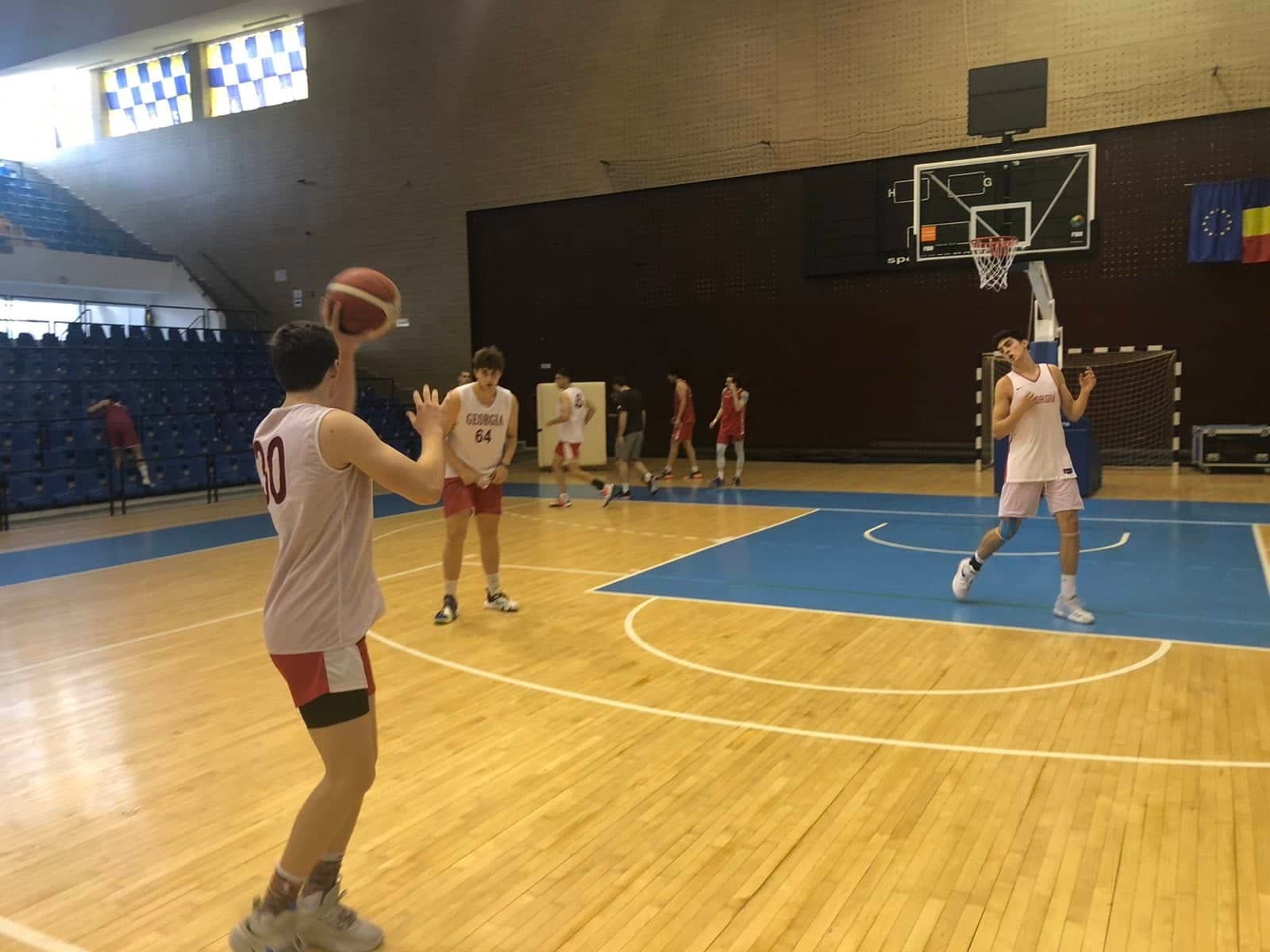 Georgian U18 Team is in Romania- European U18 Championship Will Take Place on July 29th 