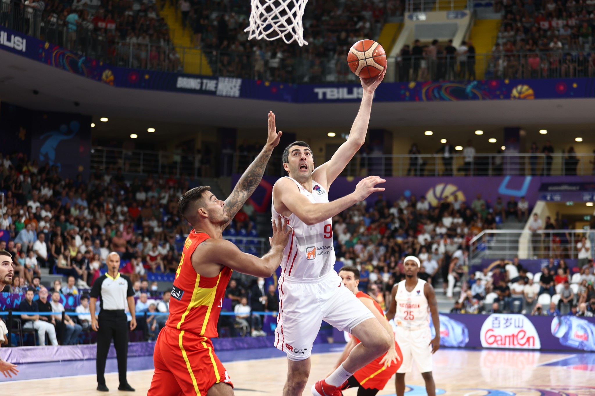Georgian National Team Lost Second Game At EuroBasket