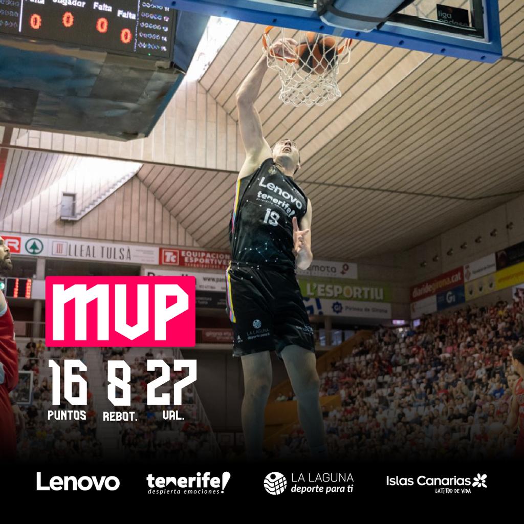 შერმადინის მორიგი MVP-ის ტიტული და ტენერიფეს გამარჯვება ხირონაში