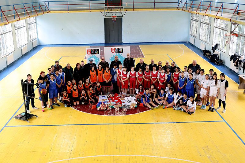 რეგიონებში კალათბურთის განვითარების პროგრამაში გოგონებიც ჩაერთნენ