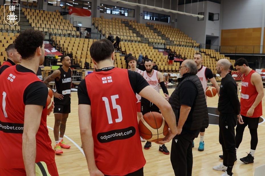 საქართველოს ეროვნულმა ნაკრებმა დანიაში, ფარუმ არენაზე პირველი ვარჯიში გამართა