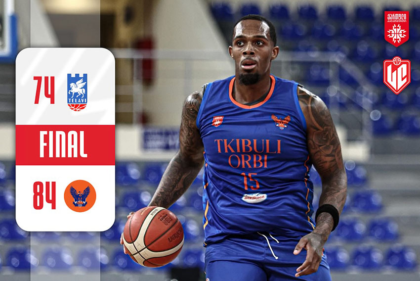 სუპერლიგის მე-19 ტური კახეთში გაიხსნა, სადაც ტყიბულის ორბმა თელავი დაამარცხა