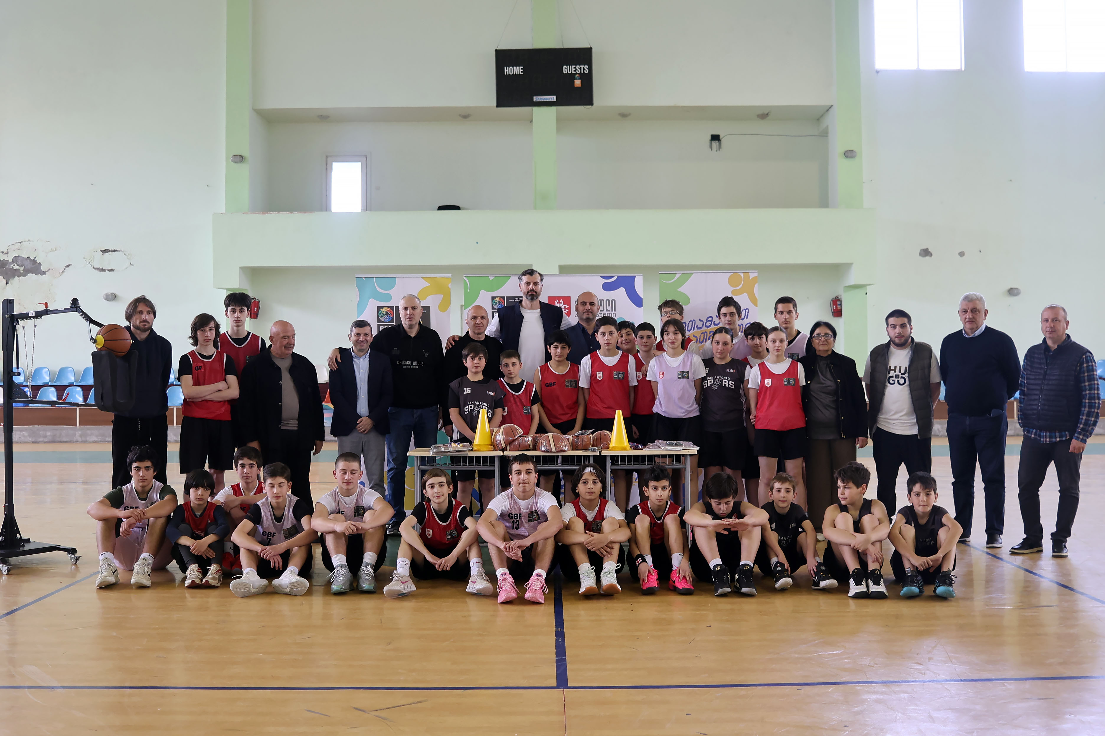 ოზურგეთის საკალათბურთო სკოლაში მოზარდთა ნაკადი 5-ჯერ გაიზარდა